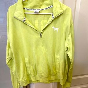 Pink by Victoria Secret quarter zip jacket